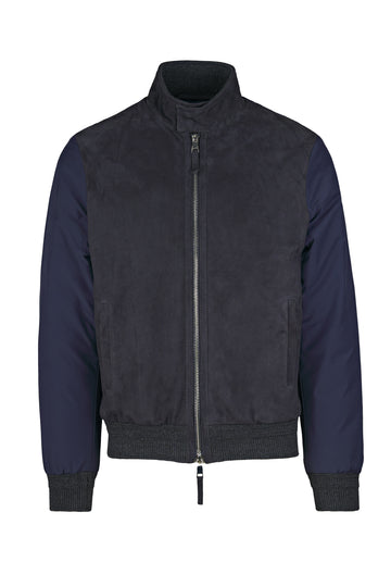 Suede Hybrid-Jacket - MONTEZEMOLO