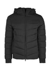 Hybrid padded jacket with hood - MONTEZEMOLO