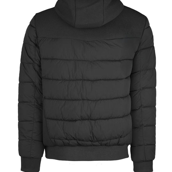 Hybrid padded jacket with hood - MONTEZEMOLO