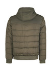 Hybrid padded jacket with hood - MONTEZEMOLO