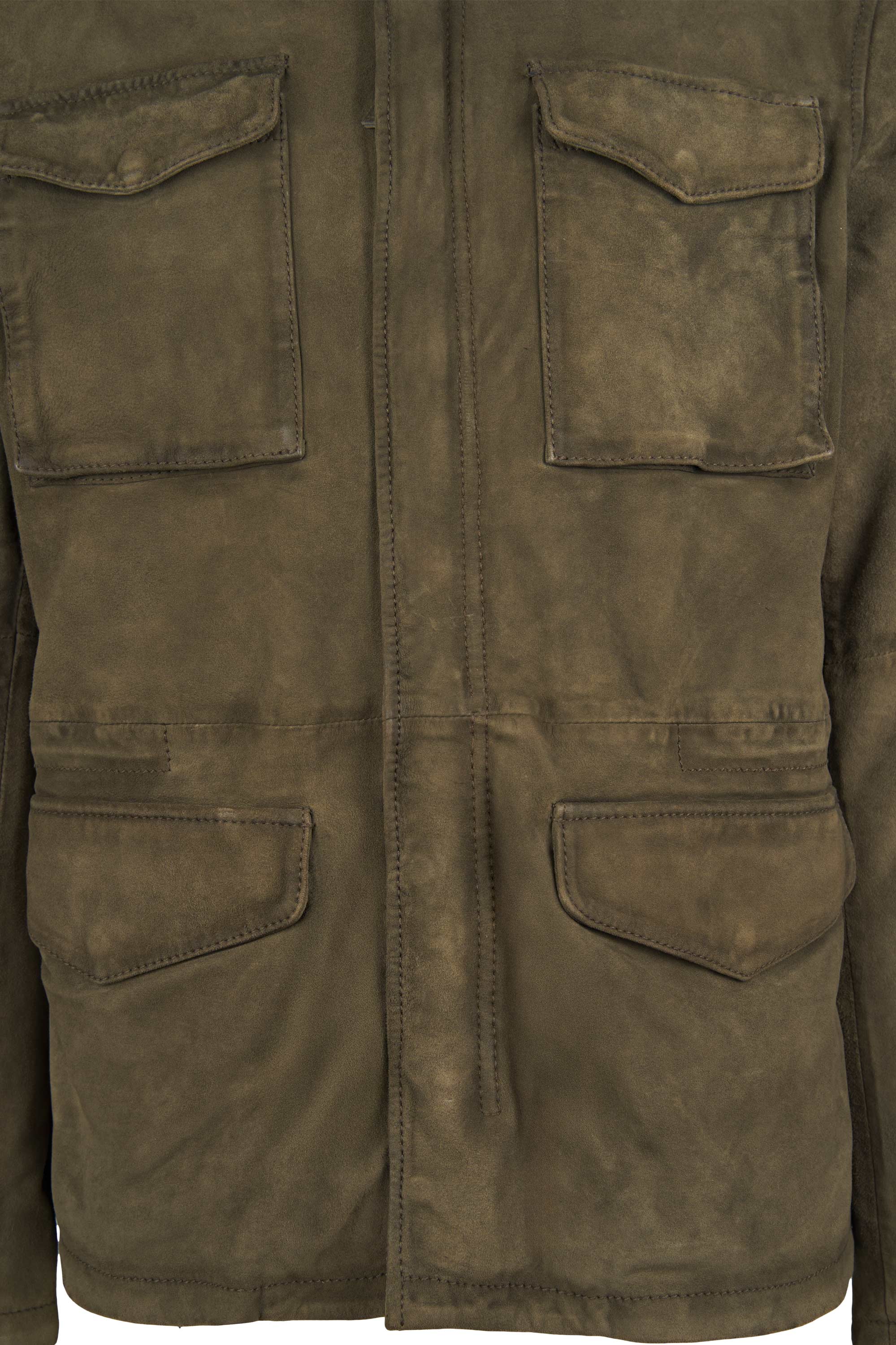 Suede Field Jacket – MONTEZEMOLO