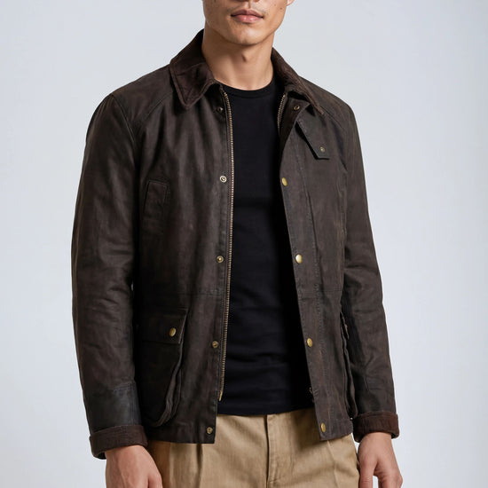 Suede Hunter Jacket - MONTEZEMOLO
