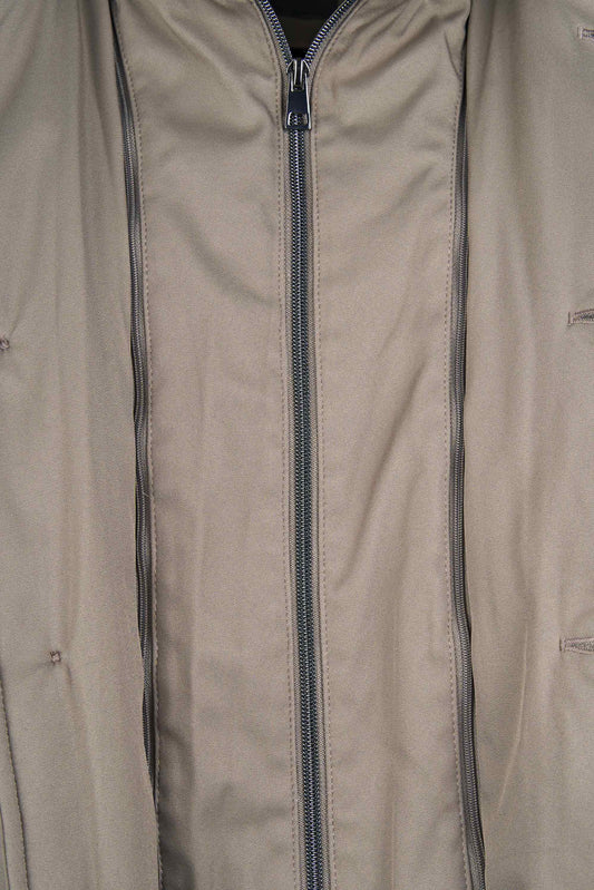 Jacket with detachable inner bib