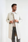 Classic lined water-resistant raincoat