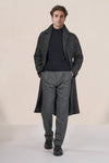 Herringbone Raglan Overcoat