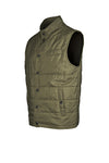 Quilted nylon padded gilet
