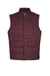 Quilted nylon padded gilet
