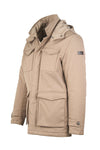 Padded Field Jacket with Hood