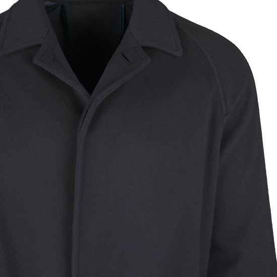 Unlined wool belted raglan coat - MONTEZEMOLO