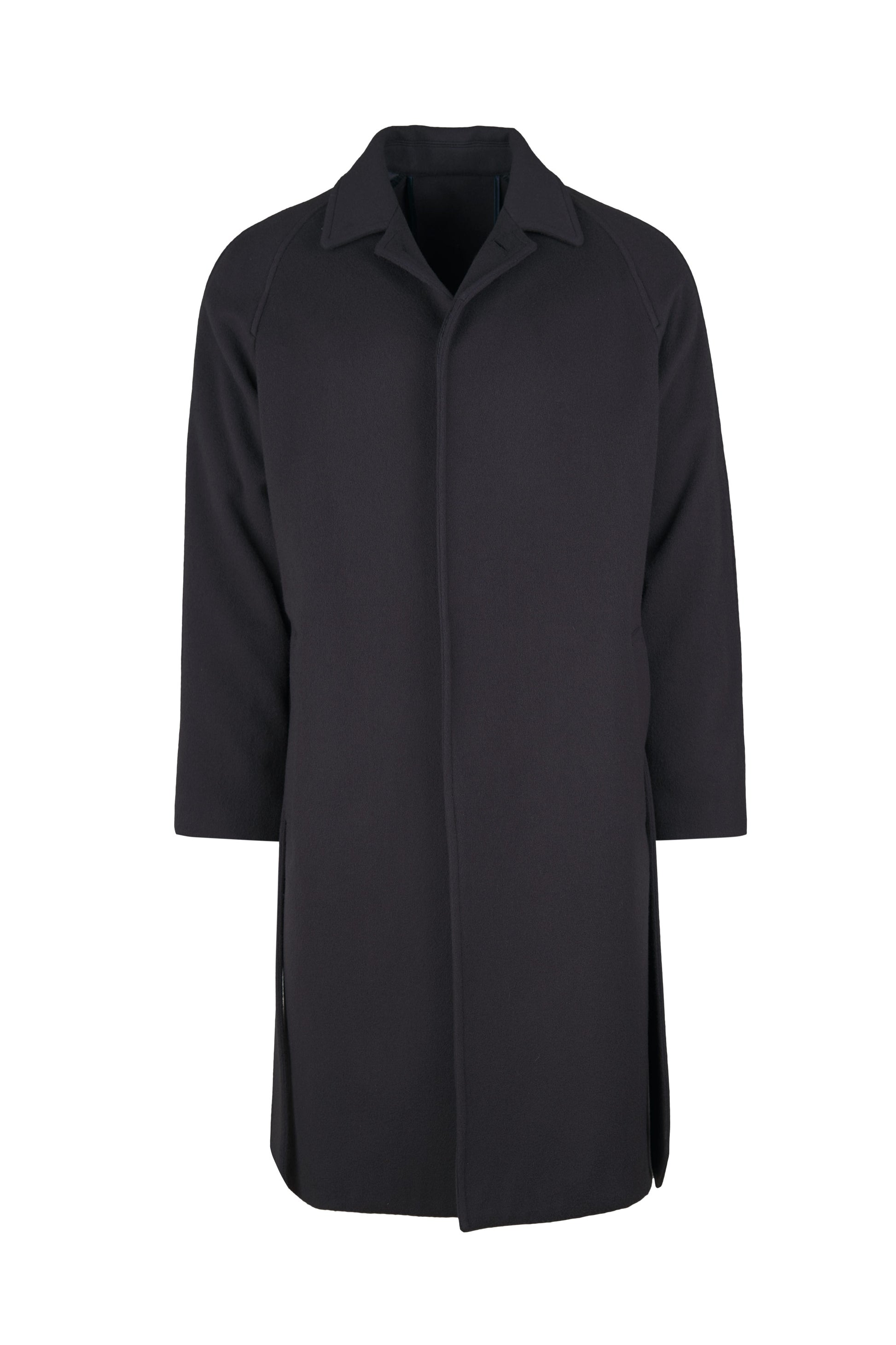 Unlined wool belted raglan coat - MONTEZEMOLO