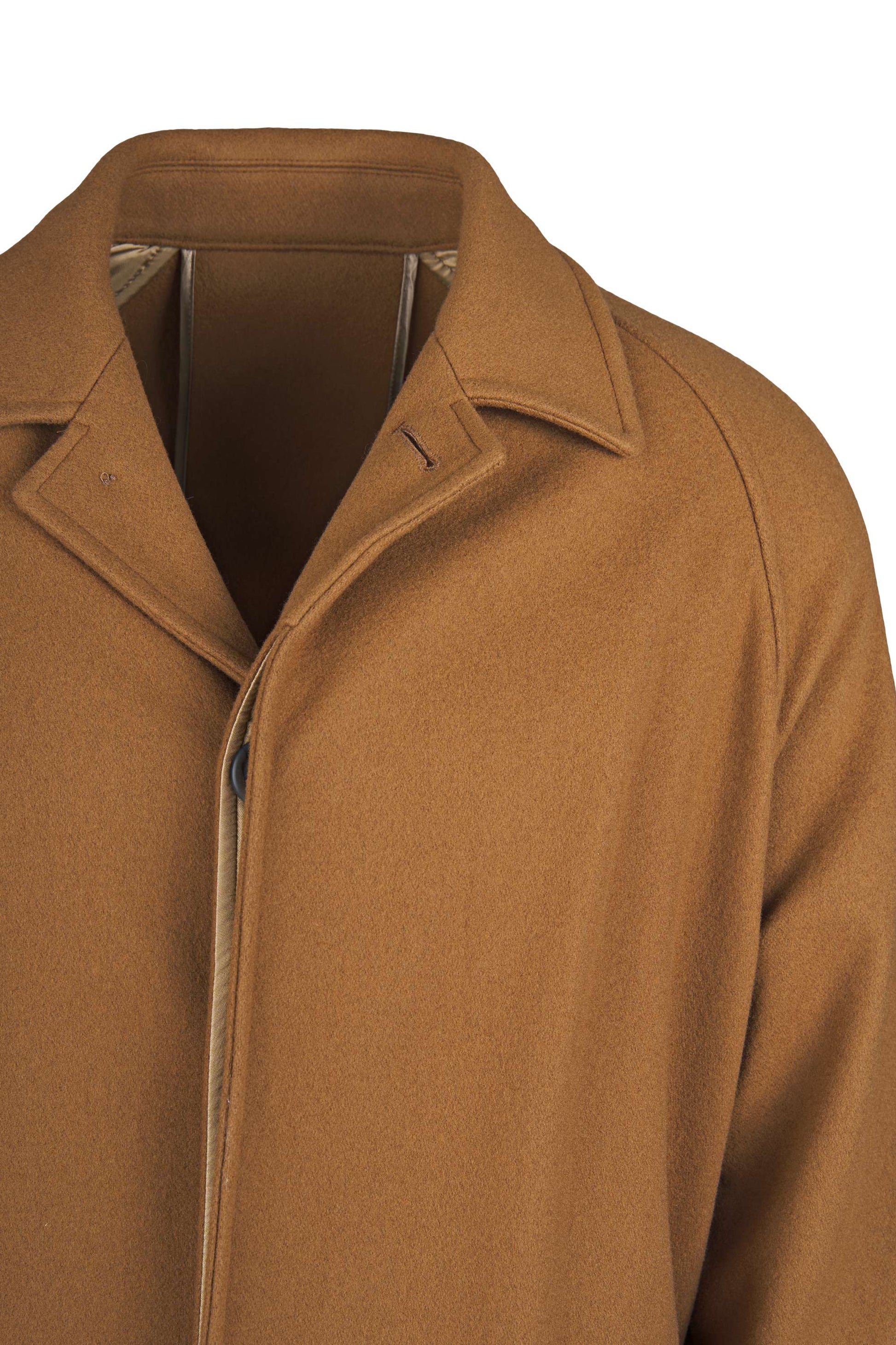 Unlined wool belted raglan coat - MONTEZEMOLO