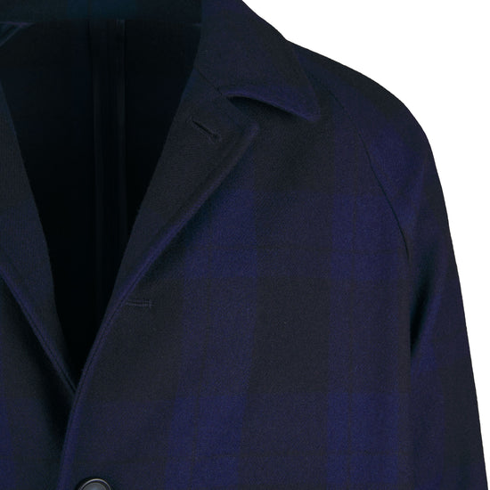 Check Unlined raglan overcoat - MONTEZEMOLO
