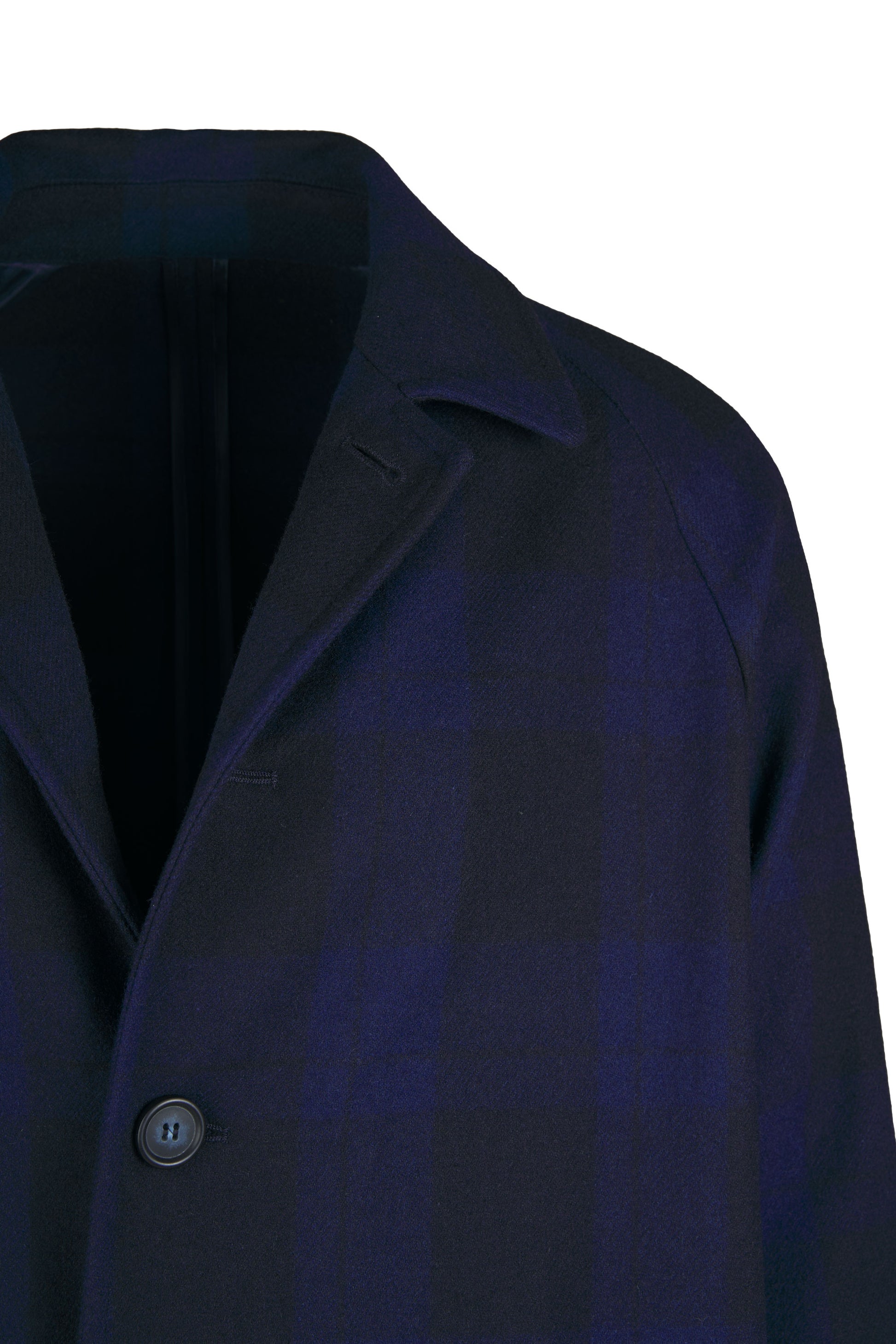 Check Unlined raglan overcoat - MONTEZEMOLO