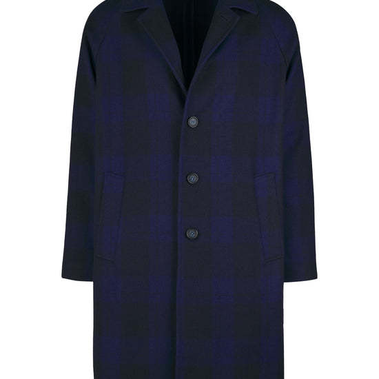 Check Unlined raglan overcoat - MONTEZEMOLO