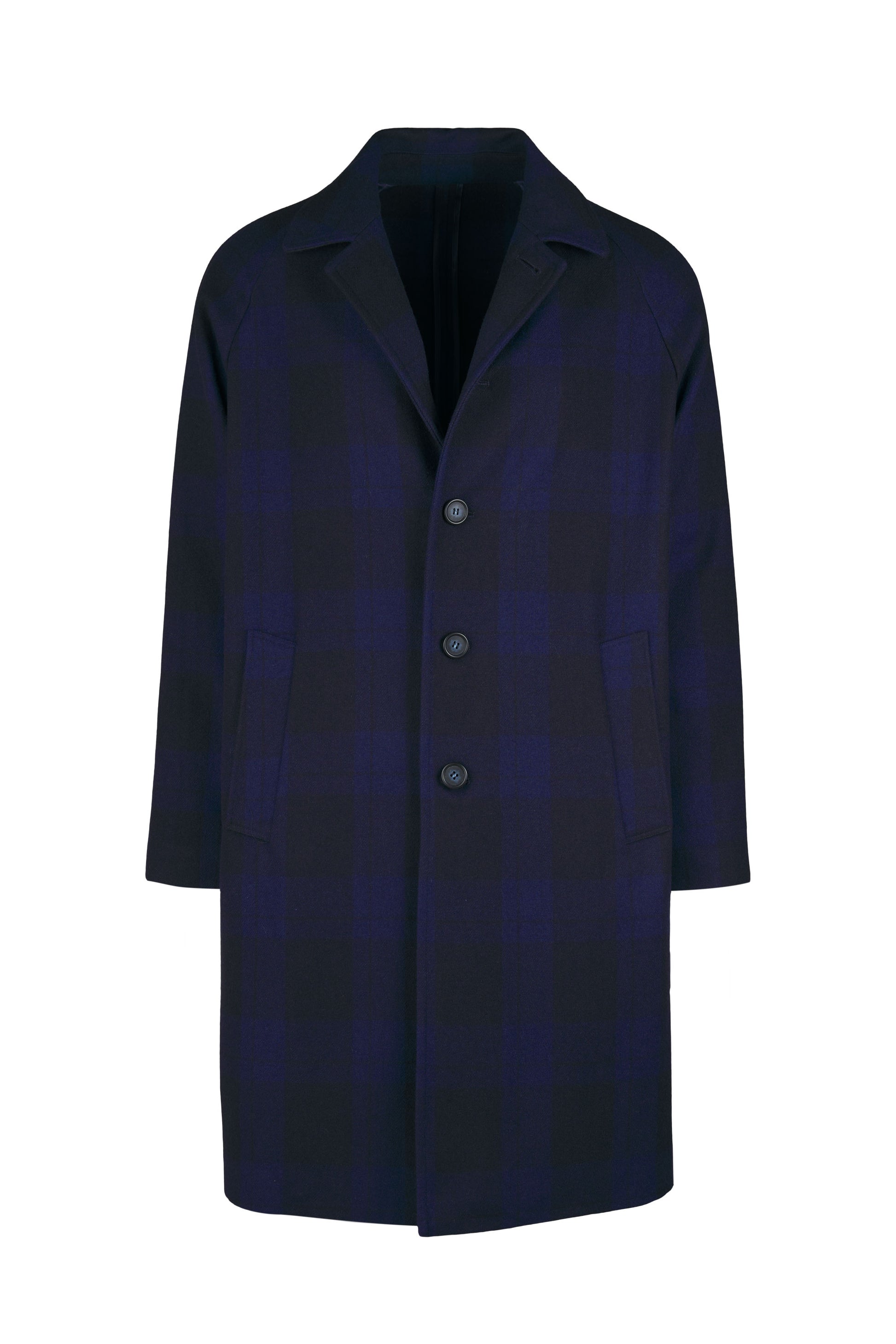 Check Unlined raglan overcoat - MONTEZEMOLO