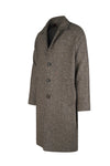 Herringbone tweed raglan overcoat - MONTEZEMOLO