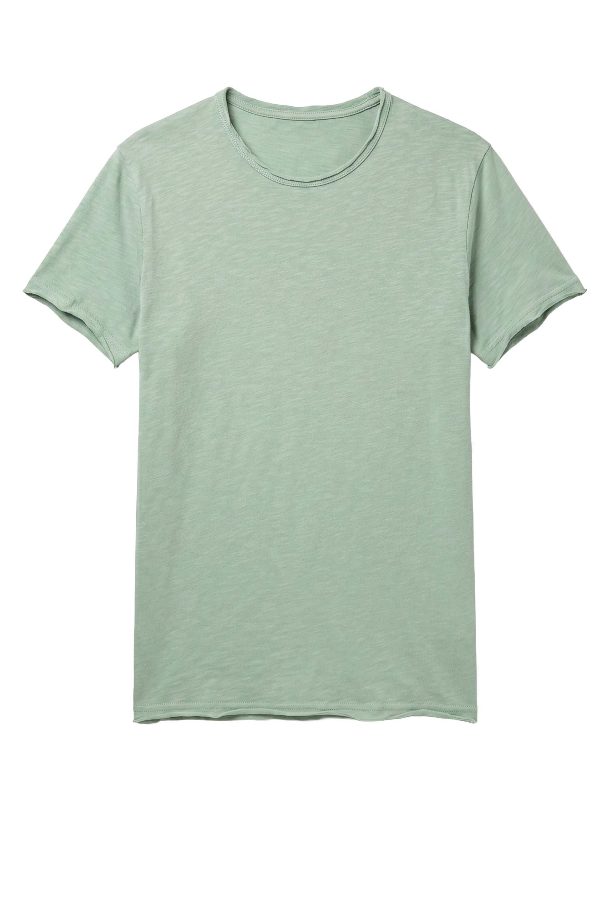 T-shirt with raw-edge finishes - MONTEZEMOLO