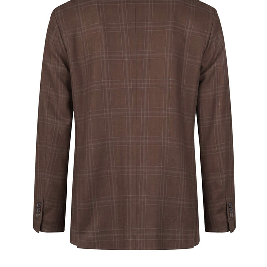 Premium Cashmere Check Jacket - Zegna® Fabrics - MONTEZEMOLO