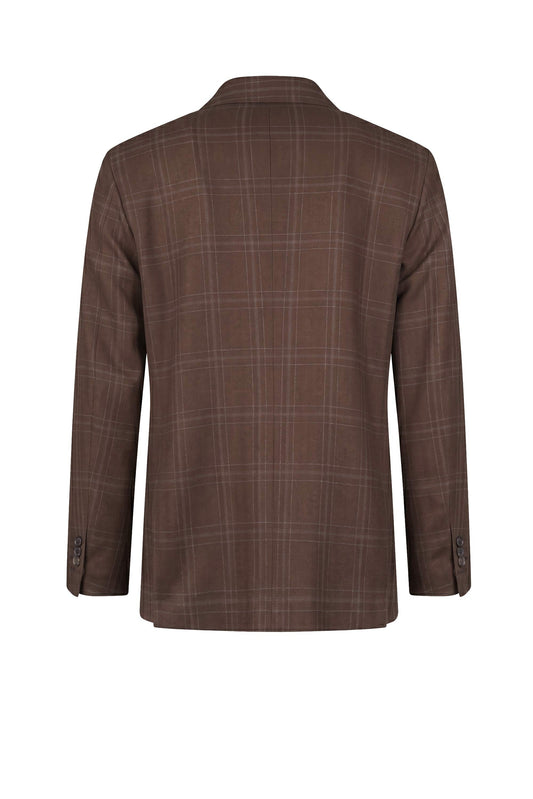 Premium Cashmere Check Jacket - Zegna® Fabrics - MONTEZEMOLO