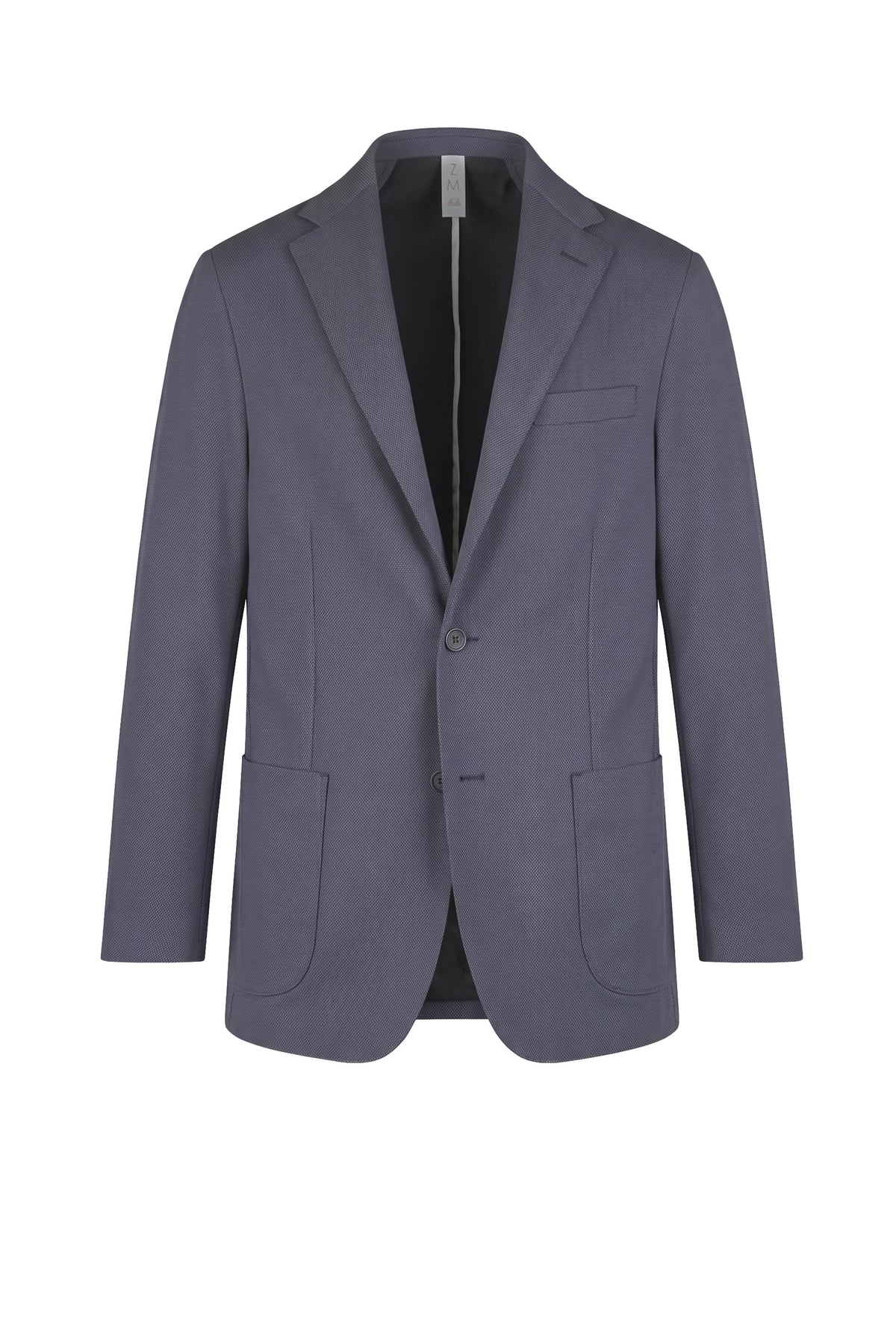 ZMART AMF Micro-Pattern Jersey Blazer - MONTEZEMOLO