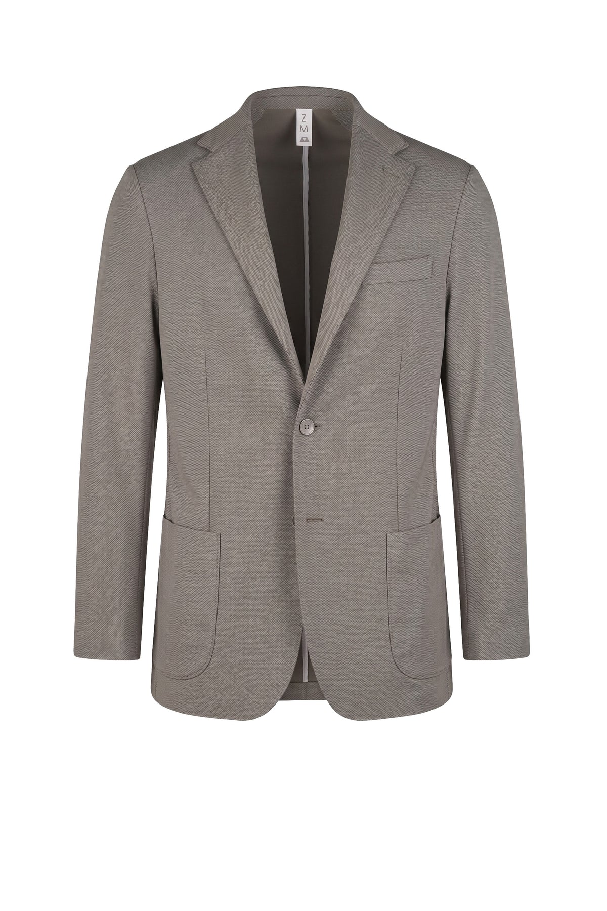 ZMART AMF Micro-Pattern Jersey Blazer - MONTEZEMOLO