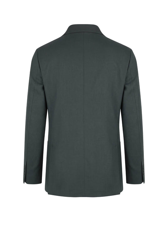 Unlined Stretch Wool Single-Breasted Jacket - MONTEZEMOLO
