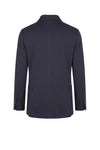 Unlined Pure Virgin Wool Single-Breasted Jacket