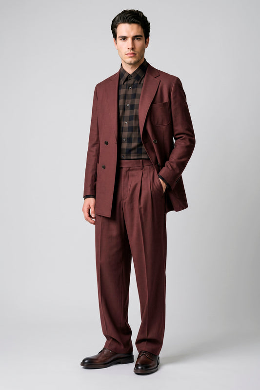 Double-Breasted Jacket - Loro Piana® Fabrics
