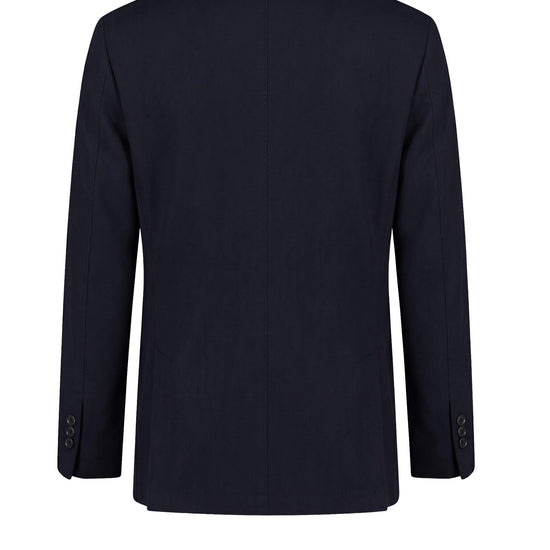 Unlined Wool & Cotton Jersey Double-Breasted Jacket - MONTEZEMOLO