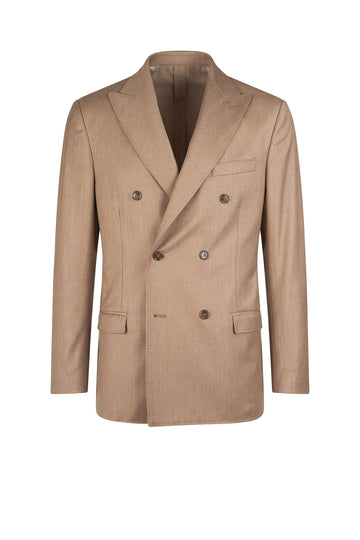 Wool & Cashmere Unlined Double-Breasted Jacket