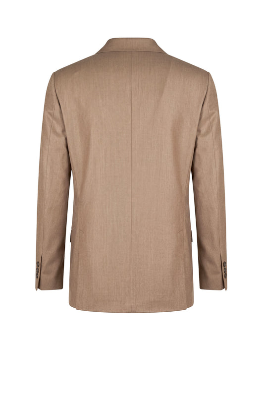 Wool & Cashmere Unlined Double-Breasted Jacket