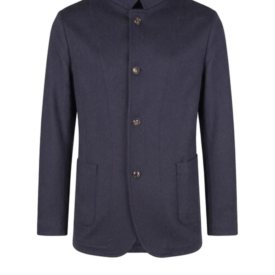 Camel & Wool Jacket-Style Outerwear - MONTEZEMOLO