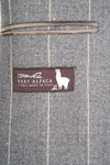 Wool, Baby Alpaca & Silk Unlined Pinstripe Suit - Fabrics by Ferla®
