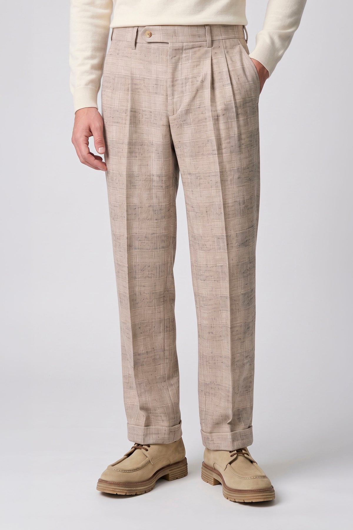 Baby Alpaca & Wool Unlined Suit -  Ferla® Fabrics - MONTEZEMOLO