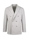 Deconstructed Double-Breasted Stretch Cotton Suit - MONTEZEMOLO