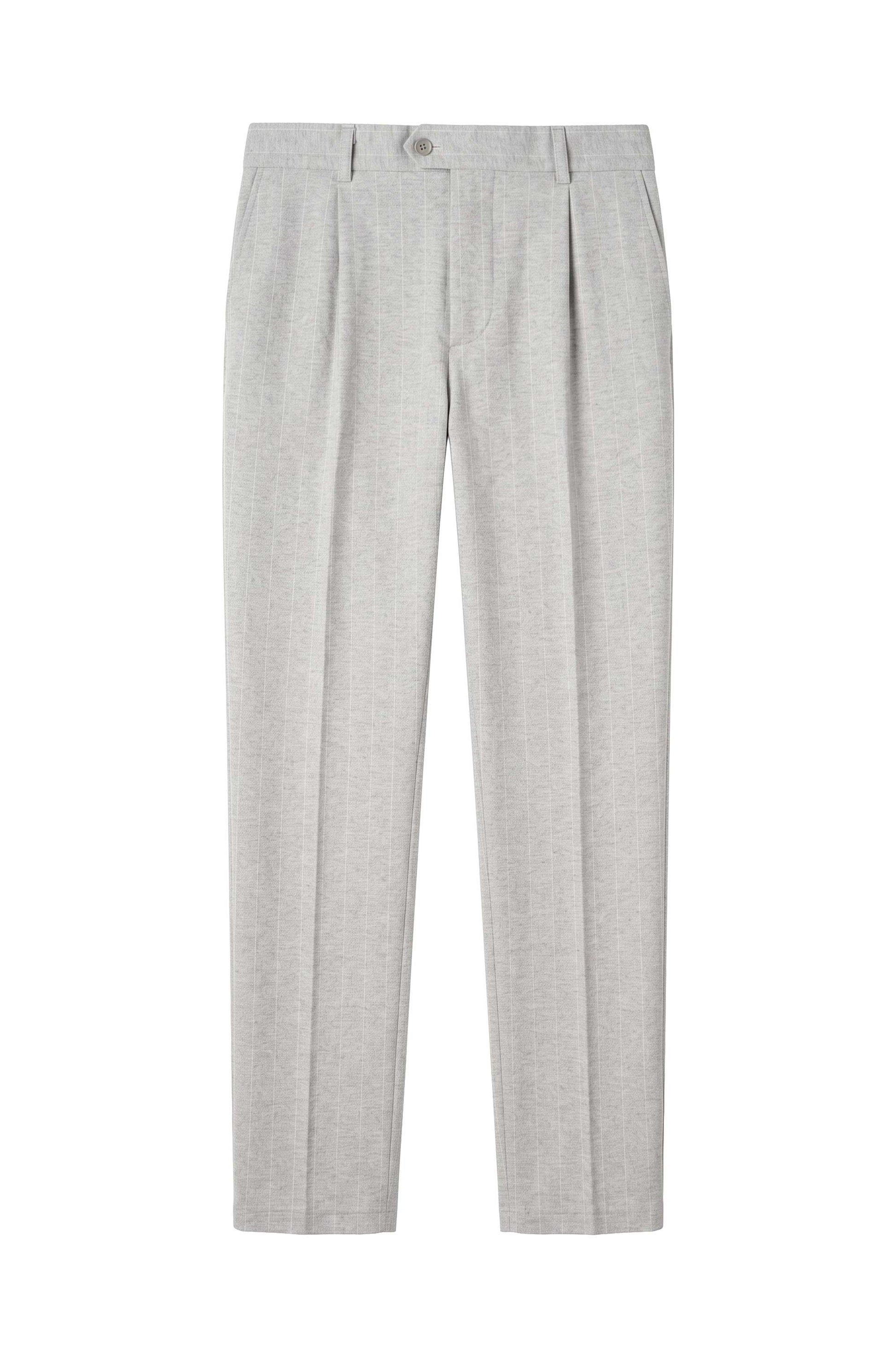 Deconstructed Double-Breasted Stretch Cotton Suit - MONTEZEMOLO