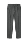 Single-Pleat ZMART TREND Trousers in Diagonal Twill