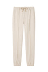 Tech-Stretch Trousers with Drawstring