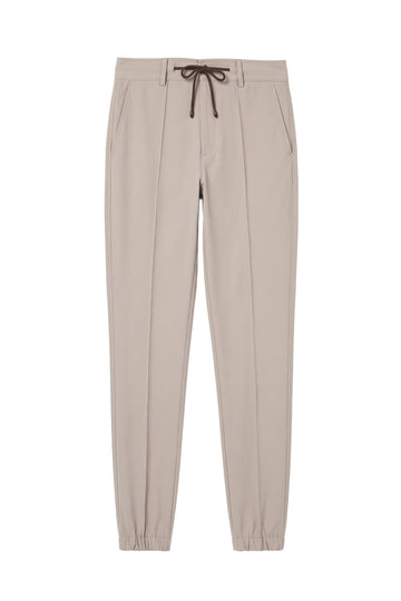 Tech-Stretch Trousers with Drawstring