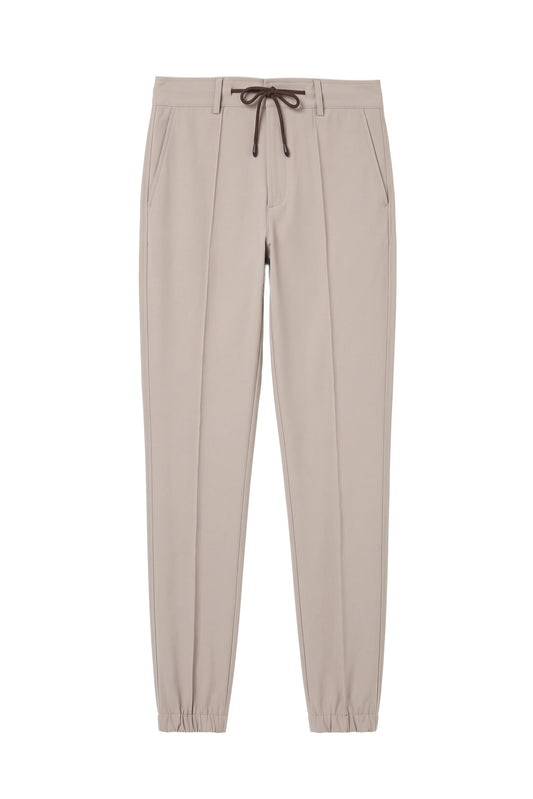 Tech-Stretch Trousers with Drawstring - MONTEZEMOLO