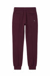 Wool and Cotton Drawstring Jogger Trousers