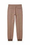 Cotton and Cashmere Drawstring Jogger Trousers