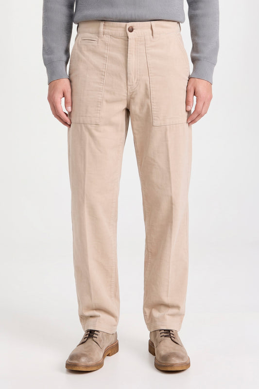Corduroy Fatigue Trousers - MONTEZEMOLO