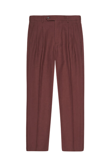 Jersey Double-Pleat Trousers - Loro Piana® Fabrics - MONTEZEMOLO