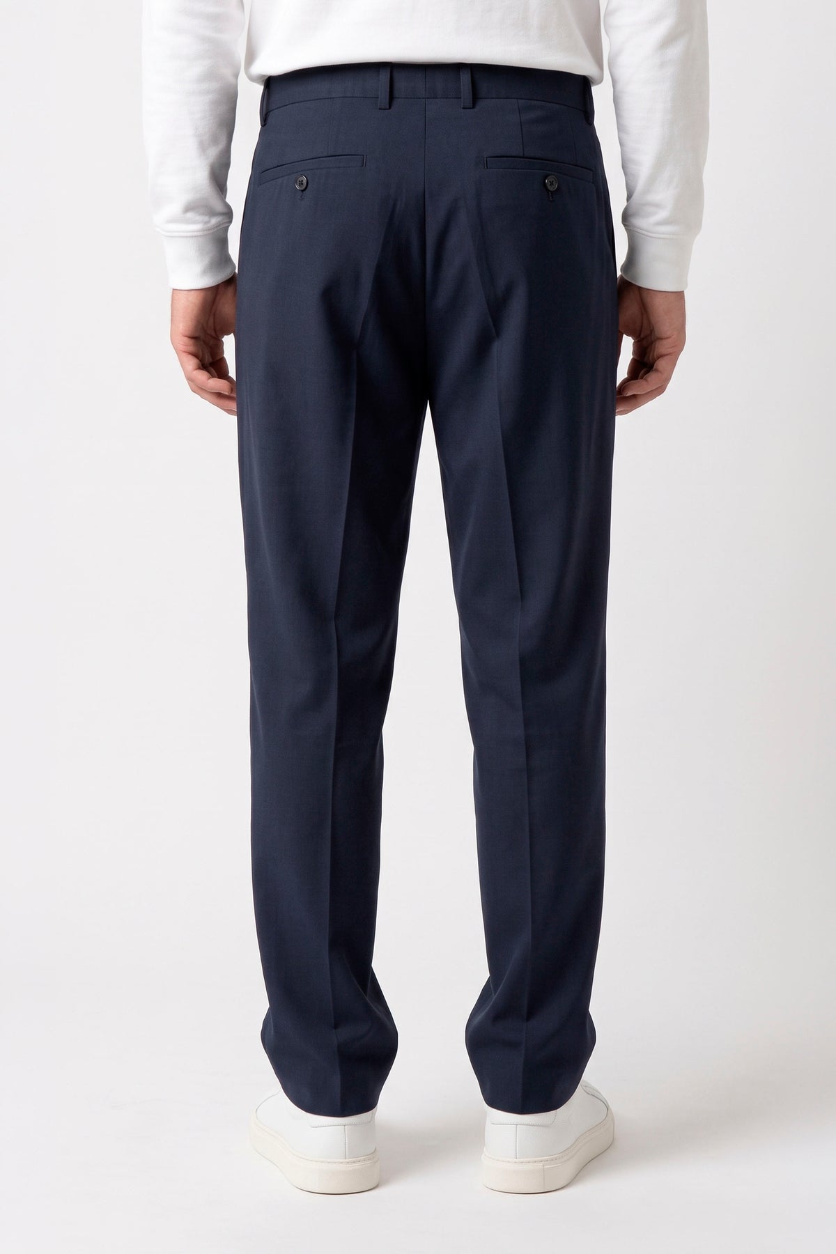 Double-Pleat Wide Fit Fluid Fabric Trousers - MONTEZEMOLO