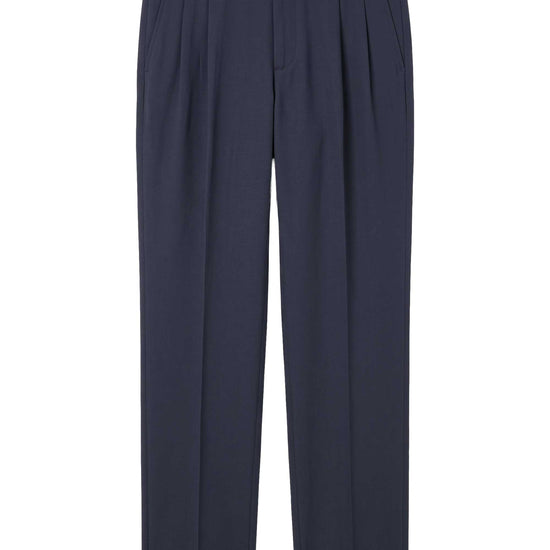 Double-Pleat Wide Fit Fluid Fabric Trousers - MONTEZEMOLO
