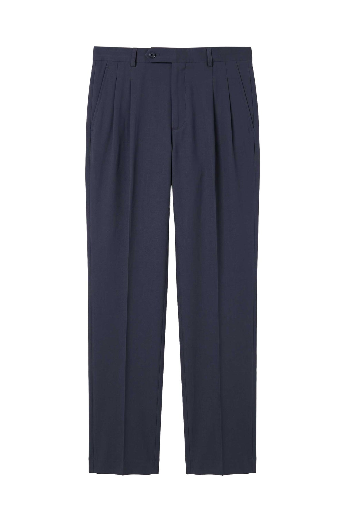 Double-Pleat Wide Fit Fluid Fabric Trousers - MONTEZEMOLO