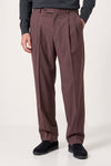 Double-Pleat Wide Fit Fluid Fabric Trousers - MONTEZEMOLO