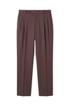 Double-Pleat Wide Fit Fluid Fabric Trousers - MONTEZEMOLO