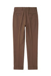 Stretch Gabardine Pleated Trousers - Loro Piana® fabrics - MONTEZEMOLO